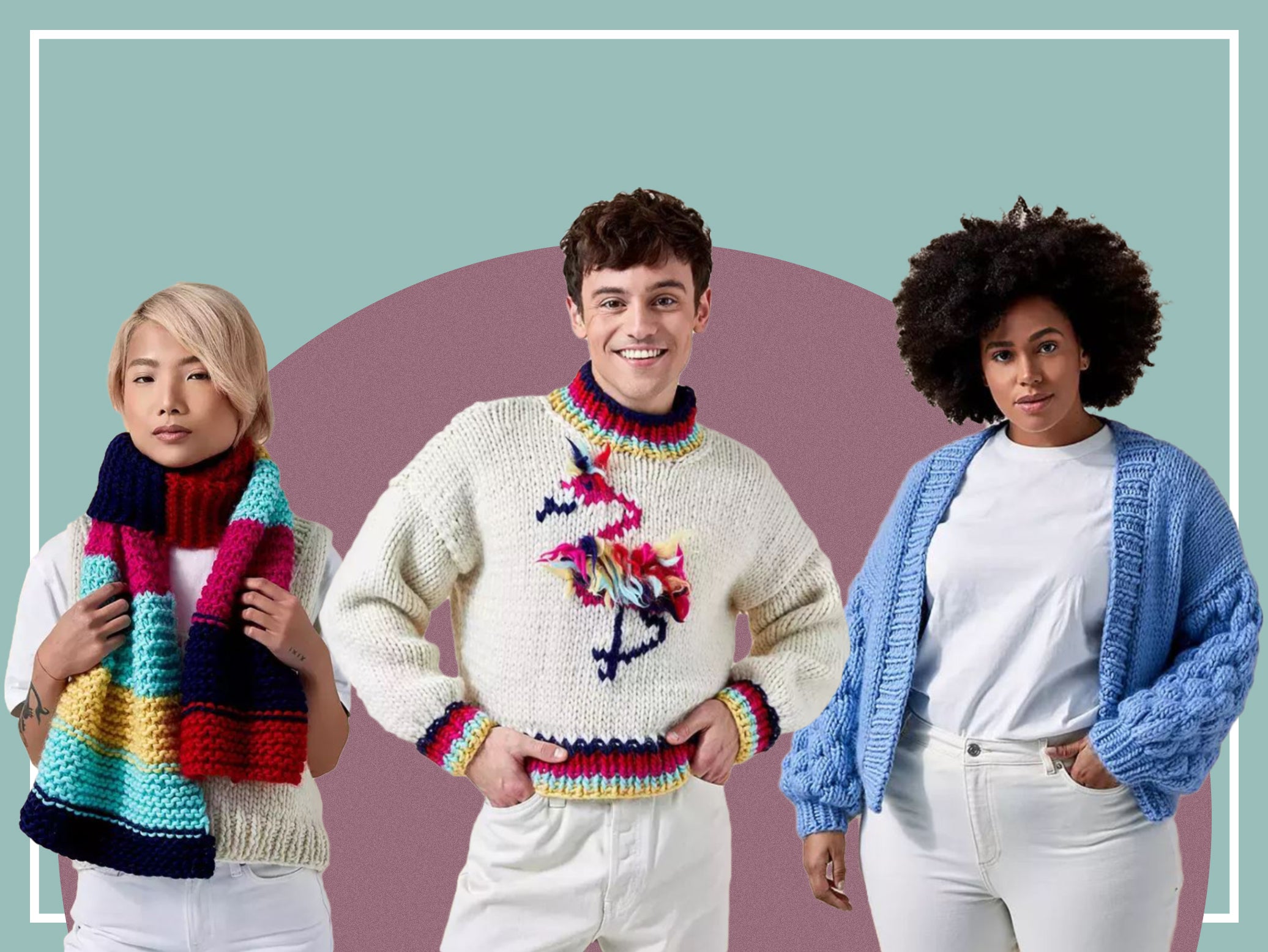 Tom Daley’s knitting patterns are now at John Lewis shop the